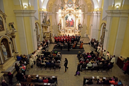 Koncert ve světle hudby - Kostel sv. Petra a Pavla Osek