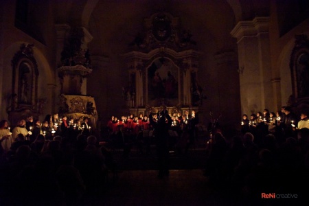 Koncert ve světle hudby - Kostel sv. Petra a Pavla Osek