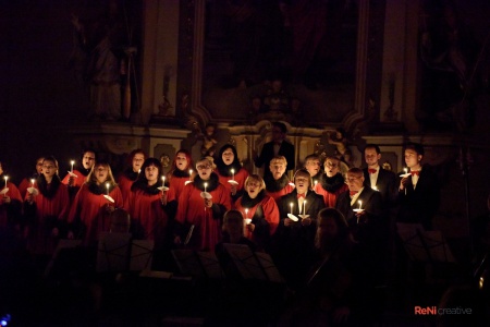 Koncert ve světle hudby - Kostel sv. Petra a Pavla Osek