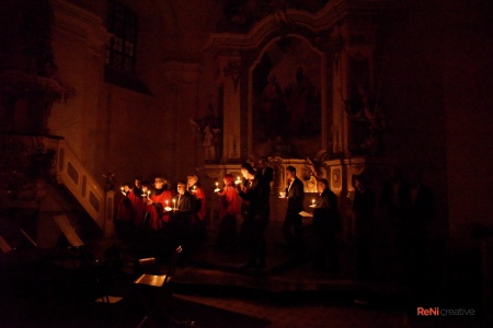 Koncert ve světle hudby - Kostel sv. Petra a Pavla Osek