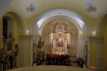 Koncert ve světle hudby - Kostel sv. Petra a Pavla Osek