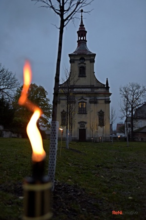 Koncert ve světle hudby - Kostel sv. Petra a Pavla Osek