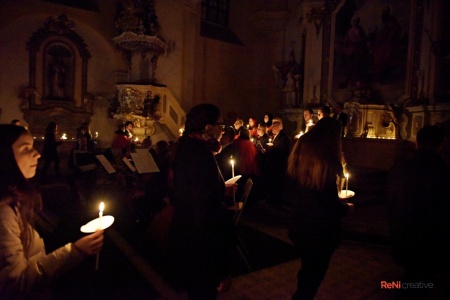 Koncert ve světle hudby - Kostel sv. Petra a Pavla Osek