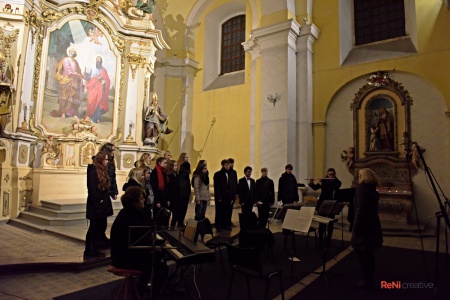 Koncert ve světle hudby - Kostel sv. Petra a Pavla Osek