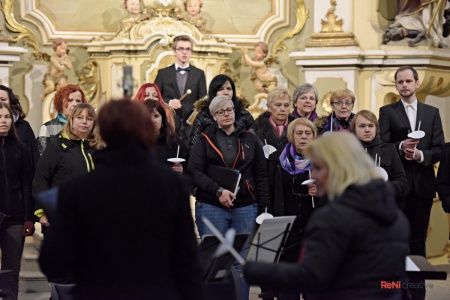 Koncert ve světle hudby - Kostel sv. Petra a Pavla Osek