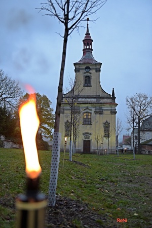 Koncert ve světle hudby - Kostel sv. Petra a Pavla Osek